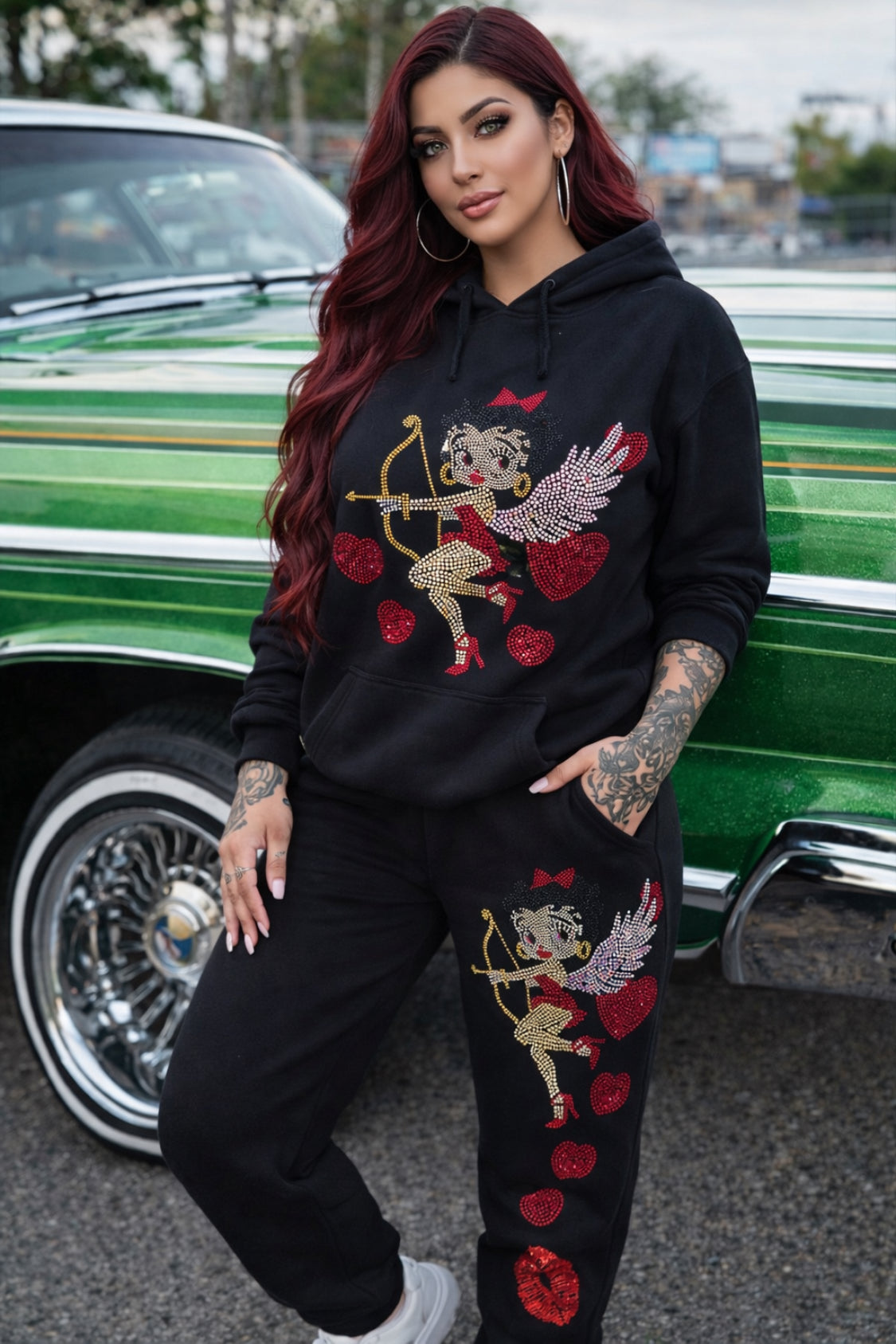 Valentines Betty Boop hoodie