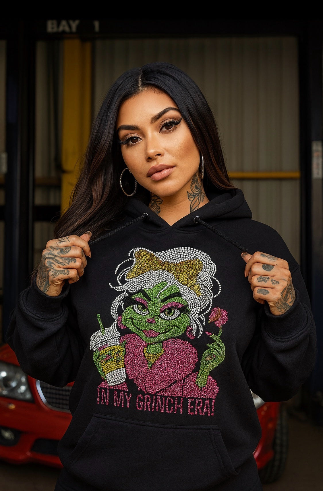 In my Grinch era hoodie