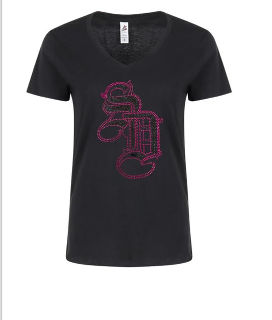 Pink SD V-Neck
