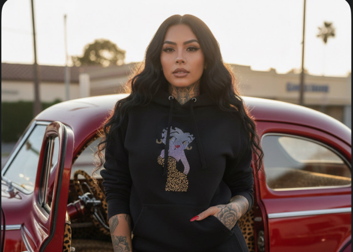 Cheetah Betty Boop hoodie