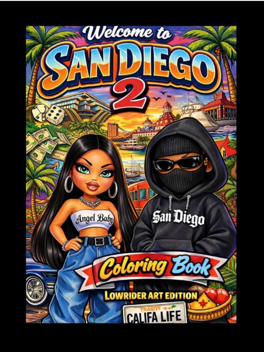 Welcome to San Diego coloring book #2