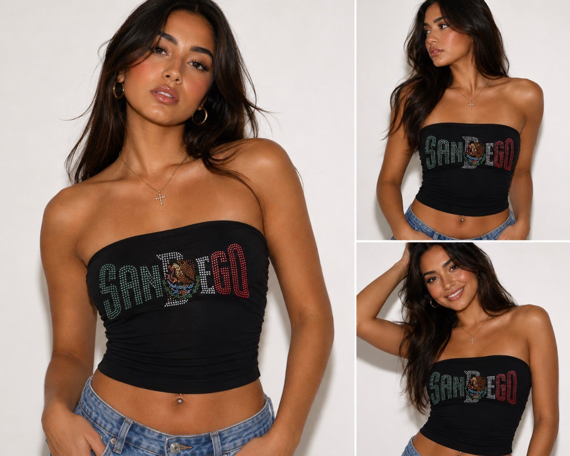 Mexico San Diego tube top