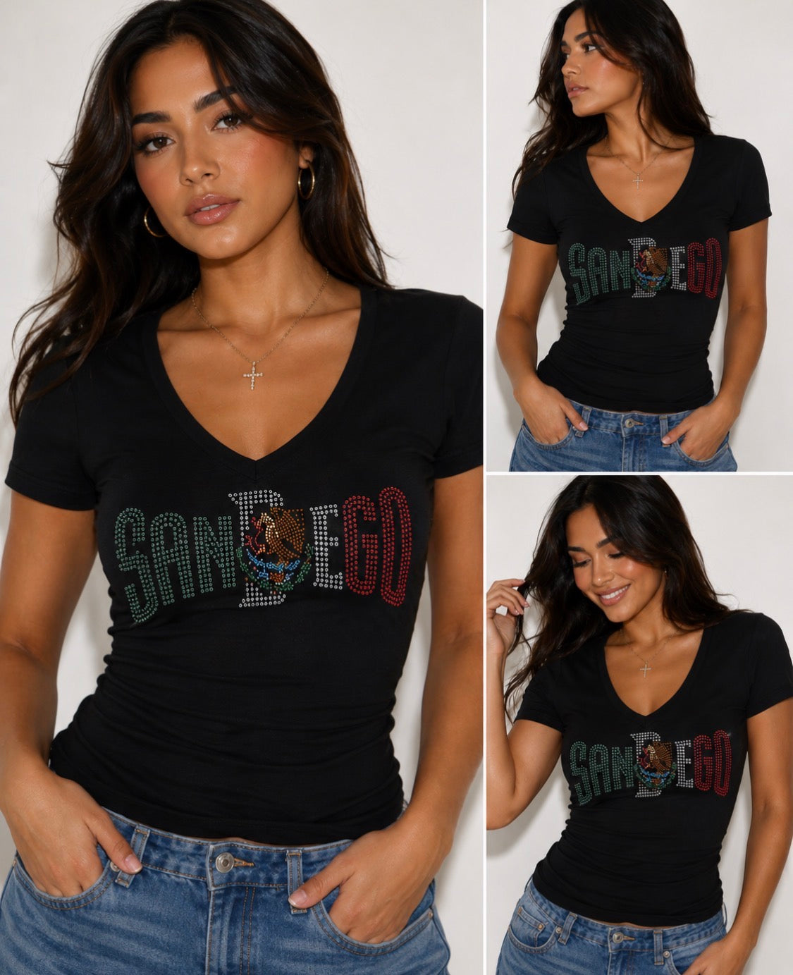 Mexico San Diego V neck shirt