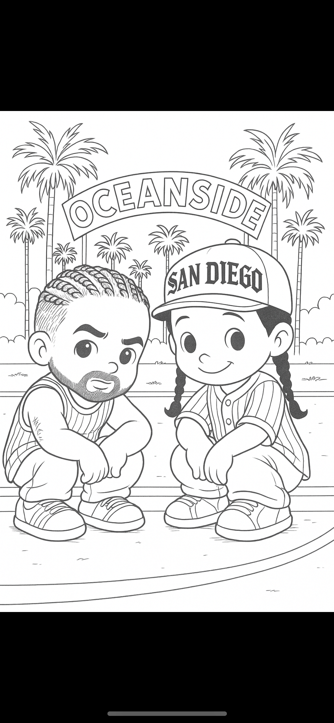 Welcome to San Diego coloring book 100 pages