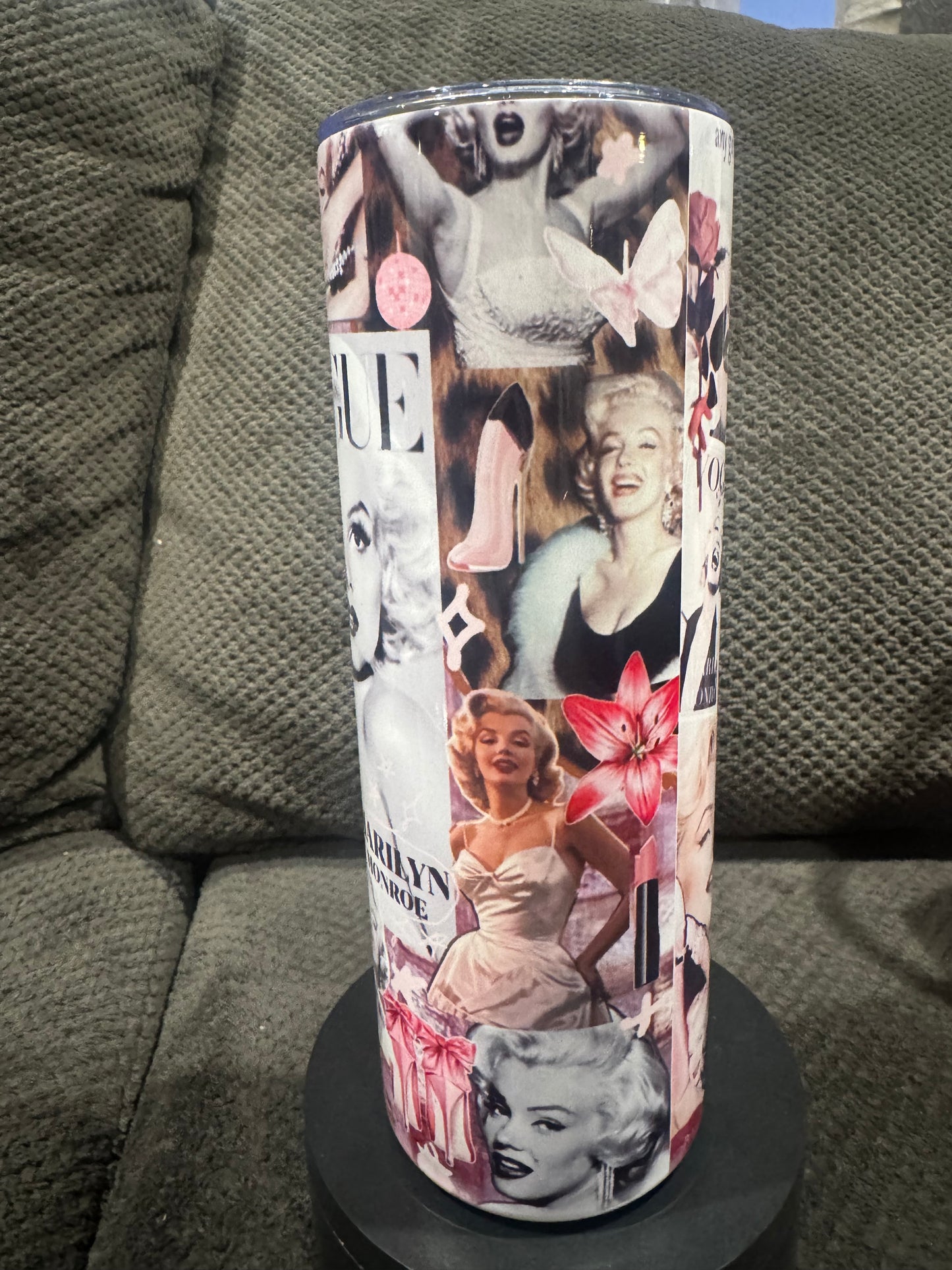 Marilyn Monroe tumbler