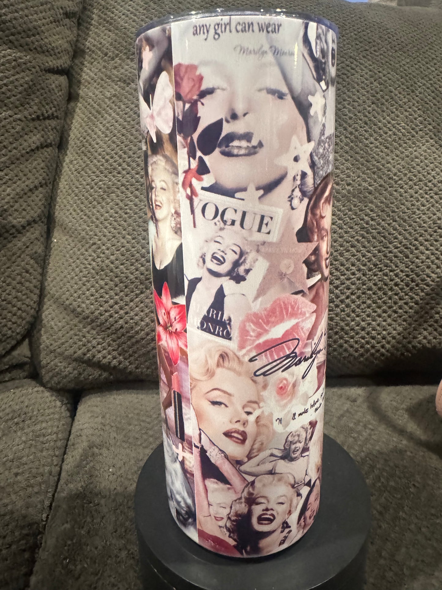 Marilyn Monroe tumbler