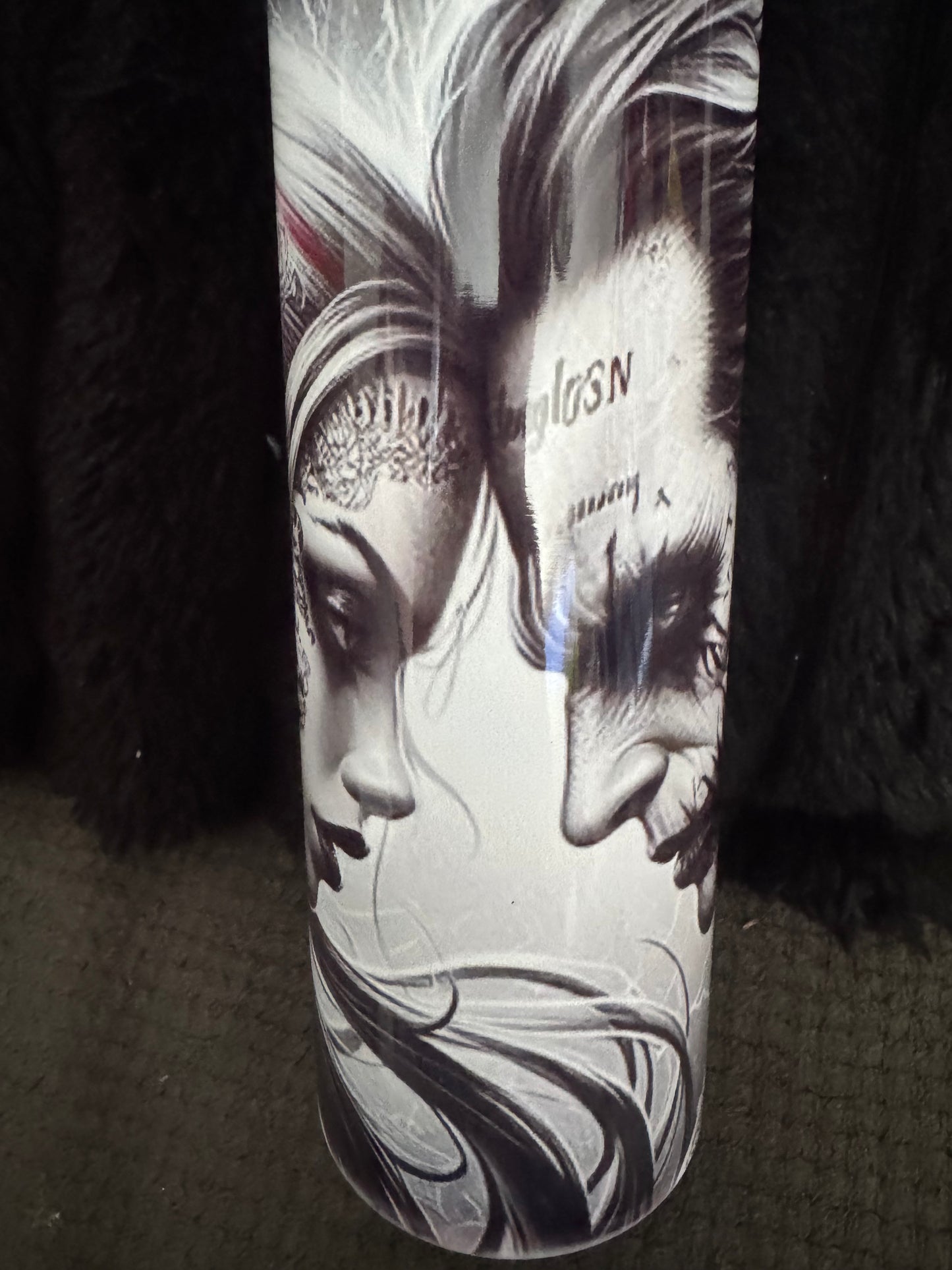 Harley Quinn and The Joker 20 Oz tumbler