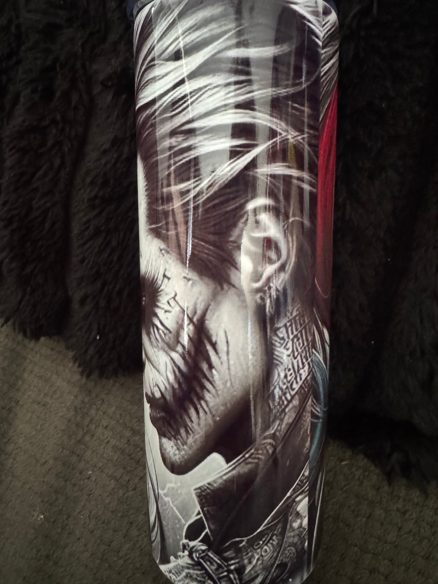 Harley Quinn and The Joker 20 Oz tumbler