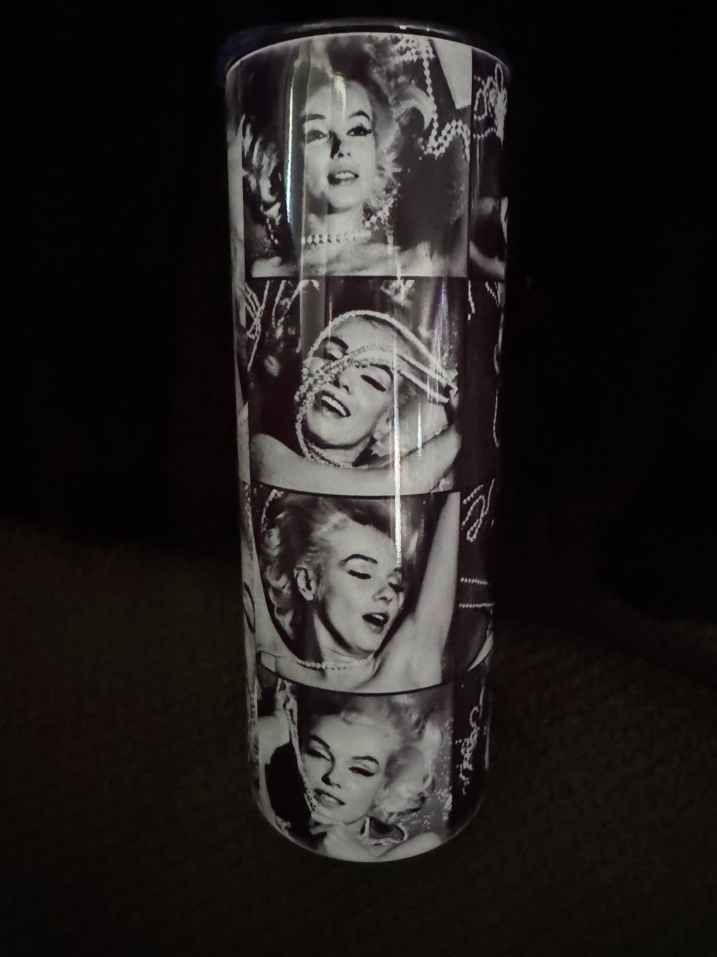 Marilyn Monroe 20 oz tumbler