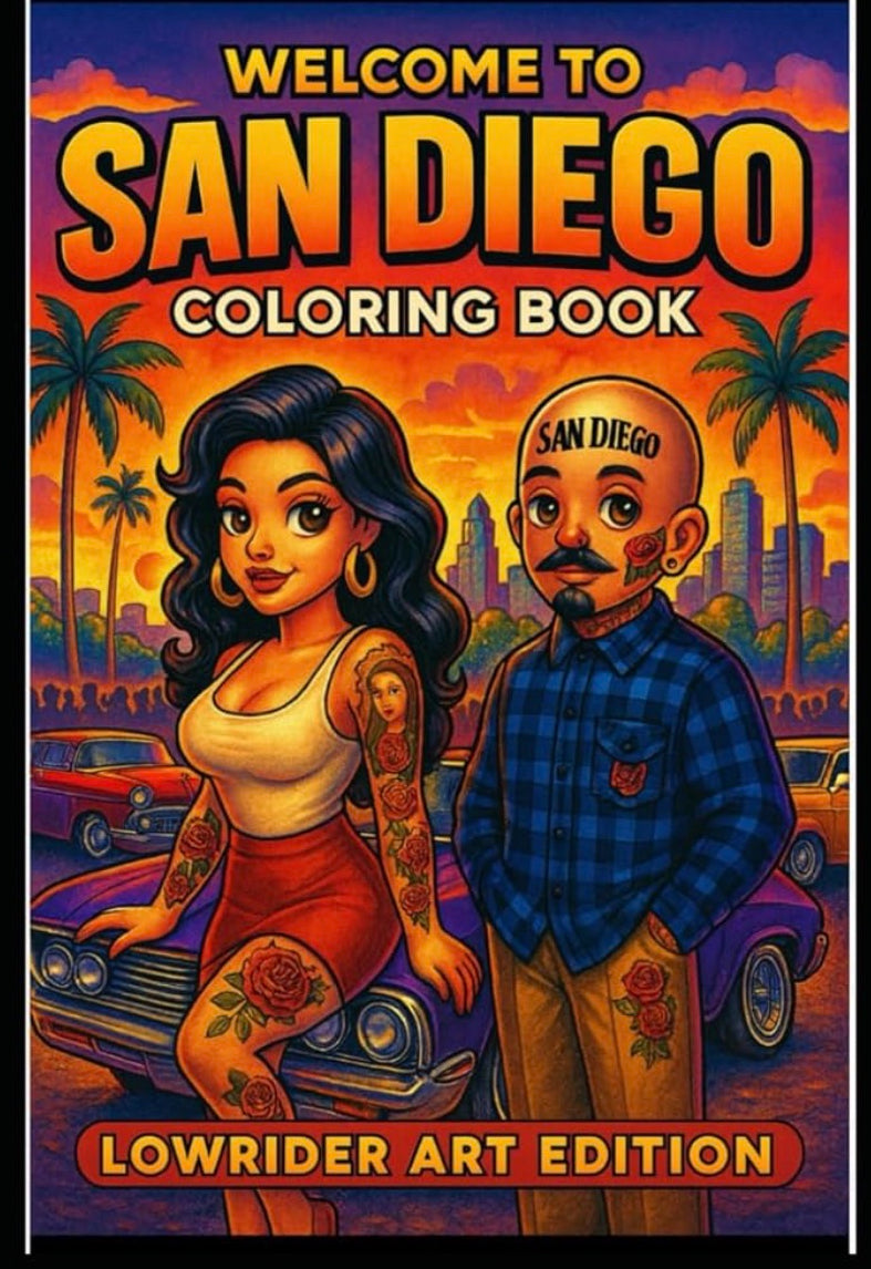 Welcome to San Diego coloring book 100 pages